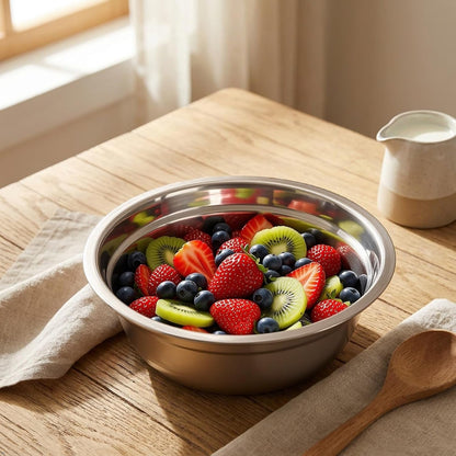 4-Pack Stainless Steel Metal Prep Bowl, Mixing Bowl, 2 Quart6