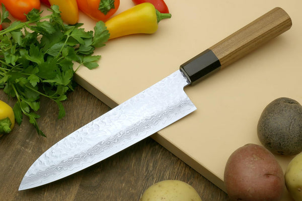 VG10 46 Layers Hammered Damascus Santoku Japanese Multipurpose Chef Knife (Ambrosia Handle)3