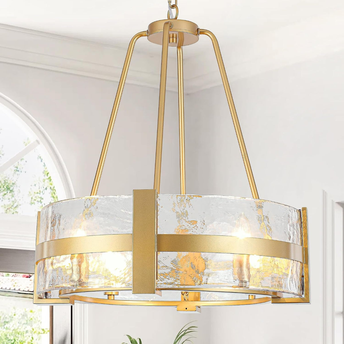 20-5-gold-glass-dining-room-chandeliers-modern-farmhouse-drum-chandelier