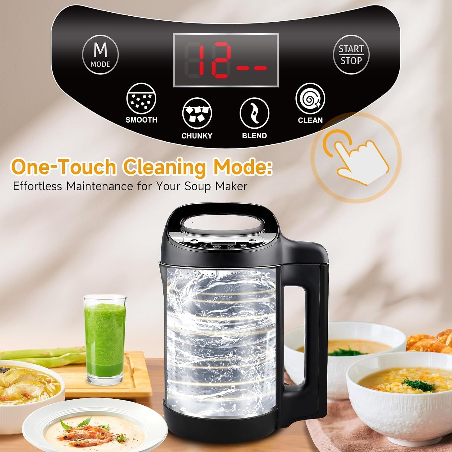 1-6l-soup-maker-machine-stainless-steel-programmable-soup-maker-with-smooth-chunky-settings-anti-dry-burn-overfill-sensors-self-cleaning-mode-for-quick-soups-baby-food-home-use-black