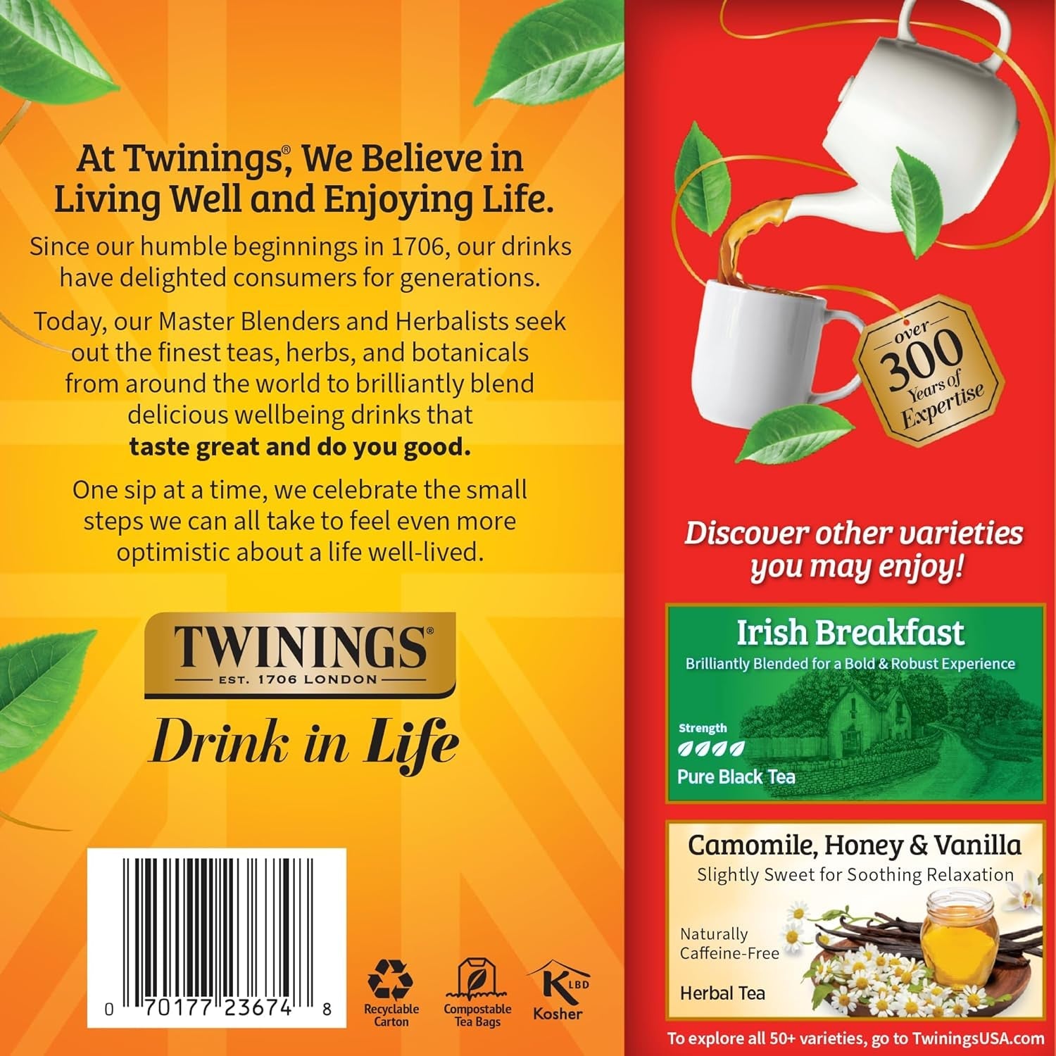 english-breakfast-black-tea-individually-wrapped-bags-100-count-pack-of-1-smooth-flavourful-and-robust-caffeinated-enjoy-hot-or-iced-100-teabags-popular-tea-classic-robust-smooth-naturally-caffeinated-100-foil-lined-individually-wrapped-bags-enjoy-hot-or-iced