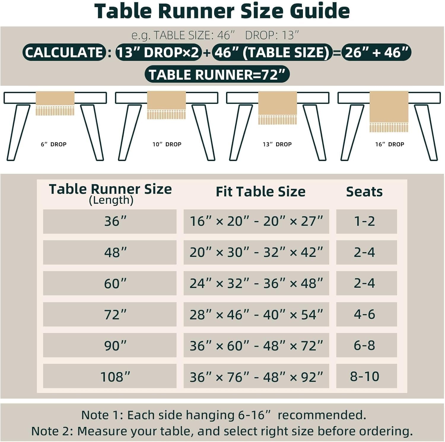 boho-table-runner-for-fall-home-decor-12x72-rustic-with-tassels-72-inches-long-farmhouse-kitchen-dining-room-macrame-burlap-coffee-table-decoration-dresser-runner-pottery-barn-furniture
