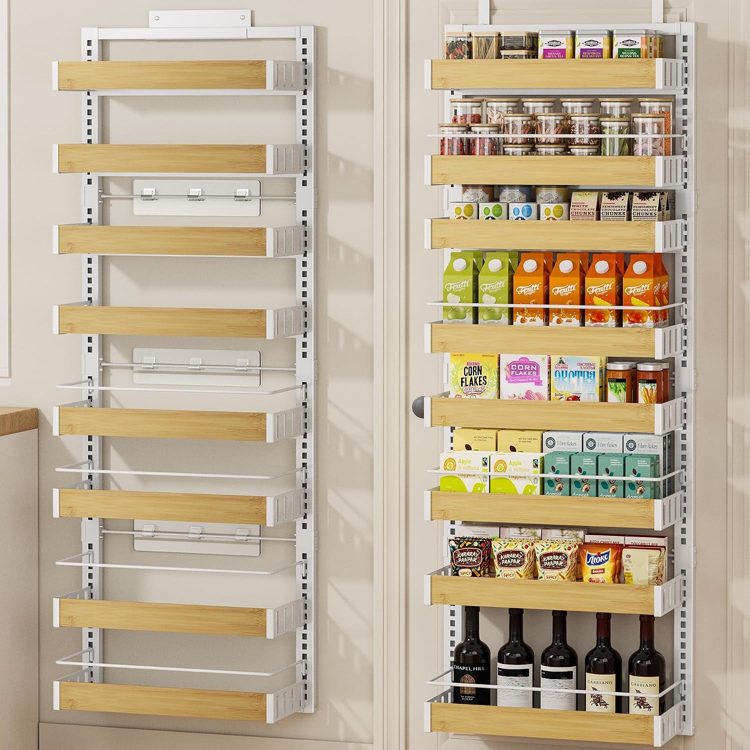 8-tier-over-the-door-pantry-organizer-2-in-1-wall-mount-or-hanging-spice-rack-seasoning-shelves-with-adjustable-basket-back-of-door-organizer-and-storage-for-kitchen-cabinet-and-room-closet