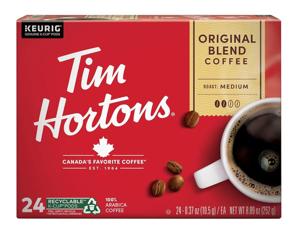 Original Blend, Medium Roast Coffee, Single-Serve K-Cup Pods Compatible with Keurig Brewers, 24 Count(Pack of 1)(Packaging May Vary)2