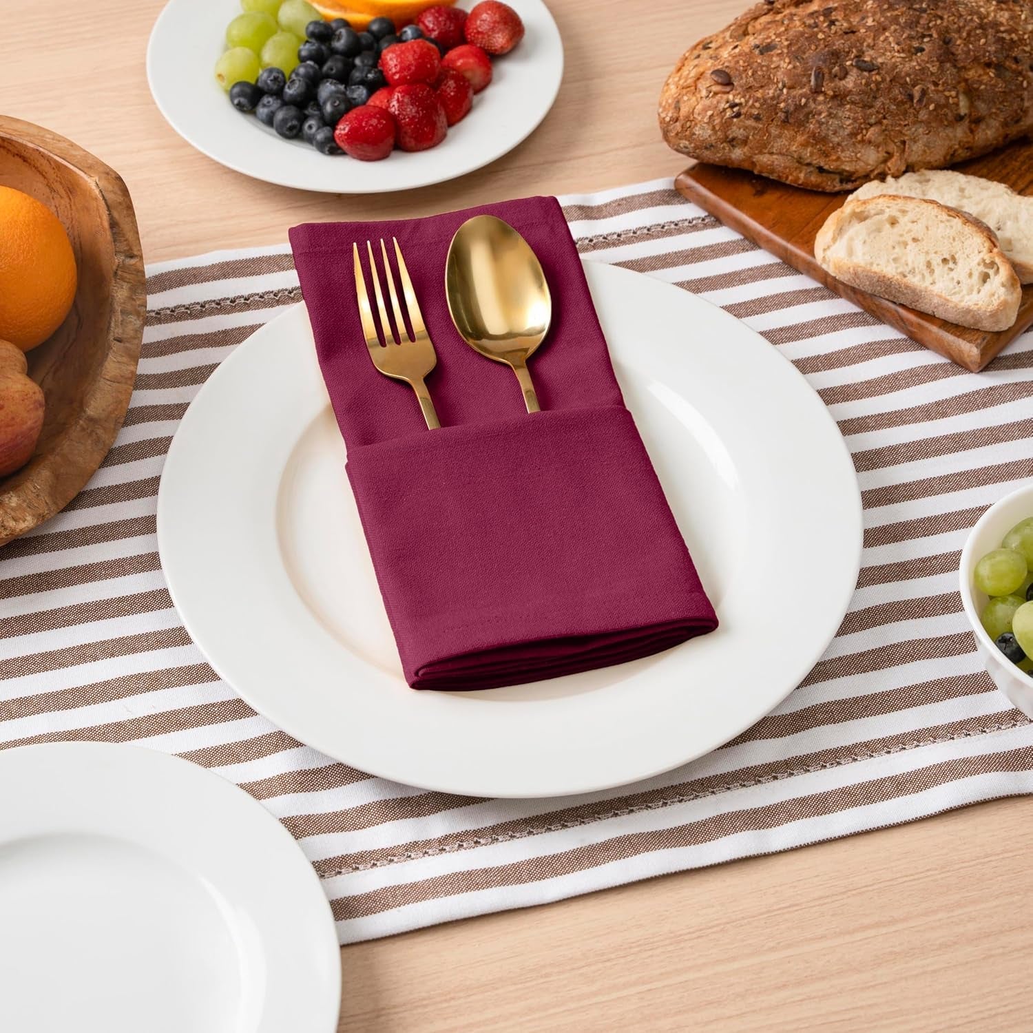 solid-cloth-napkins-set-of-6-burgundy-100-cotton-dinner-napkins-18x18-inches-soft-reusable-absorbent-washable-linen-ideal-for-wedding-events-farmhouse-parties-hotel-everyday-use