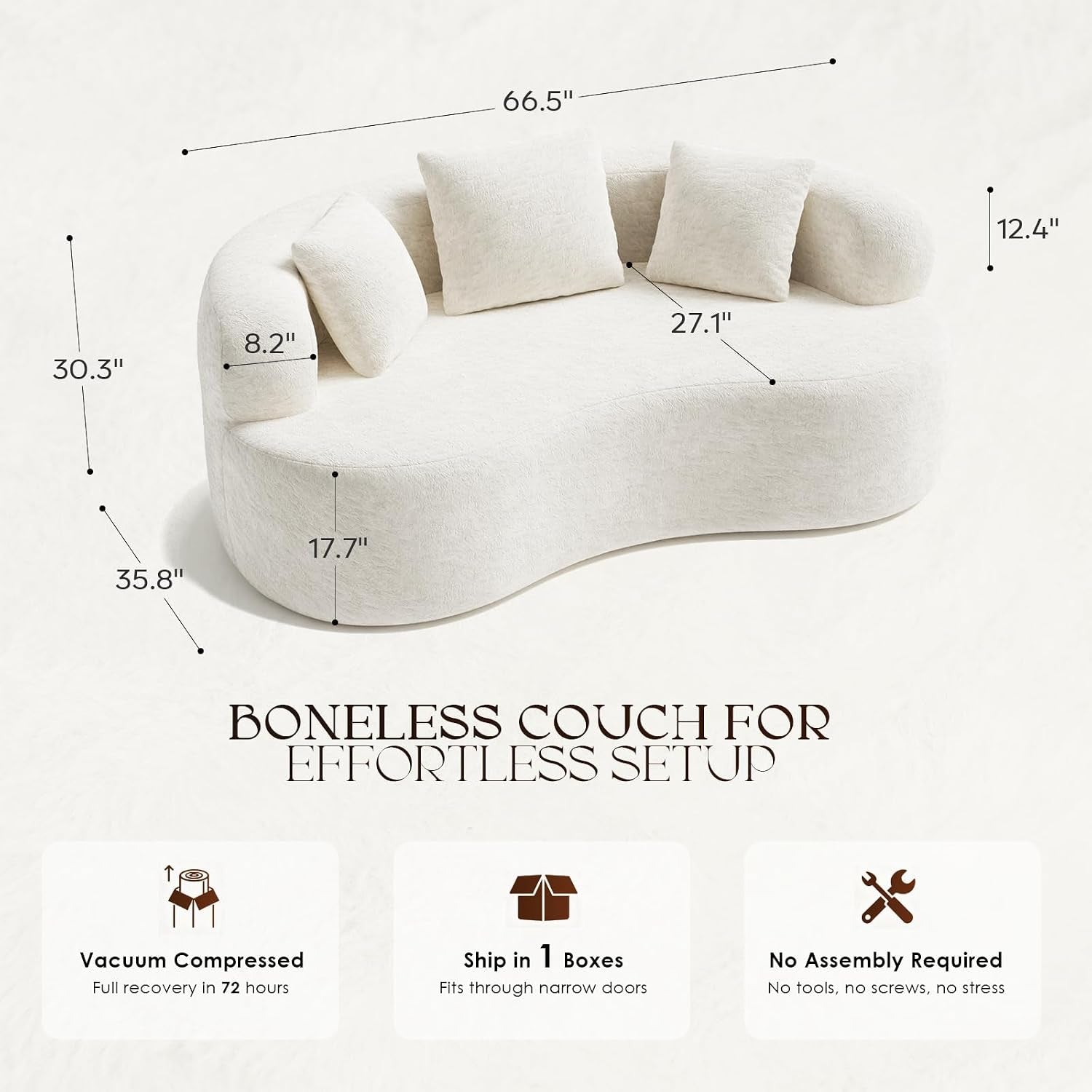 66-boneless-loveseat-sofa-modern-curved-couch-for-small-spaces-cream-white