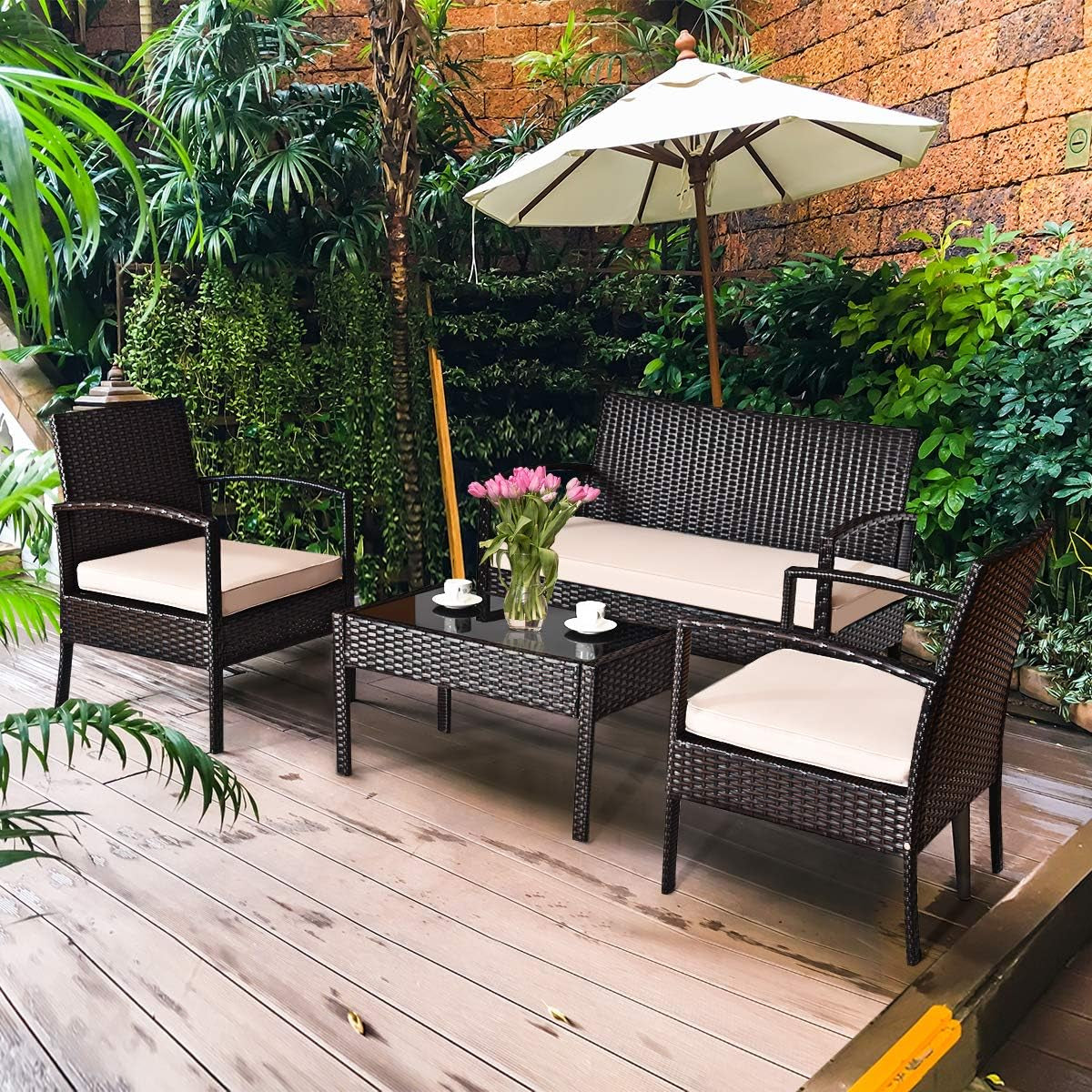 4-pcs-patio-rattan-conversation-furniture-set-cushioned-seat-glass-tabletop