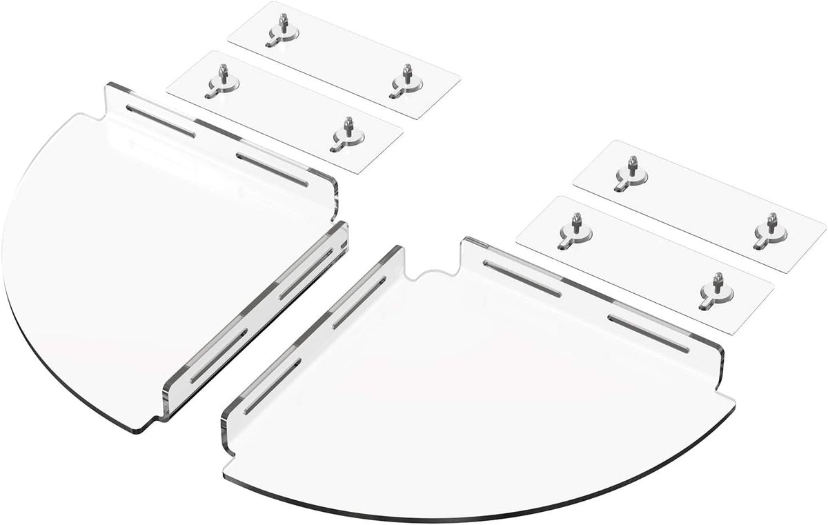 acrylic-corner-shelf-2-pack-adhesive-shower-caddy-0-12-thick-shatter-resistant-clear-bathroom-corner-shelves-for-tile-wall-no-drill-renter-friendly-10-10-inch-20-lbs-capacity