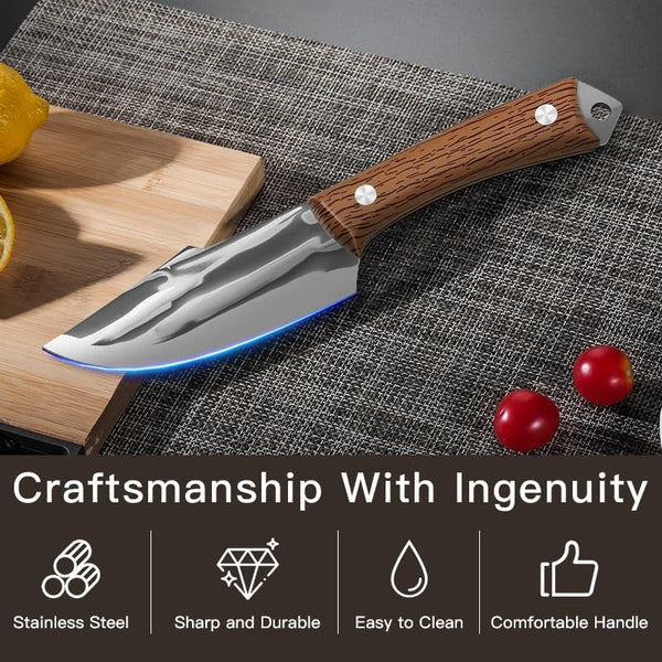 Chef Knife,8.2" Professional Kitchen Knife for Cooking,Made of Stainless Steel,Ultra Sharp for Cutting Food,With Ergonomic Handle,For Home & Restaurant4
