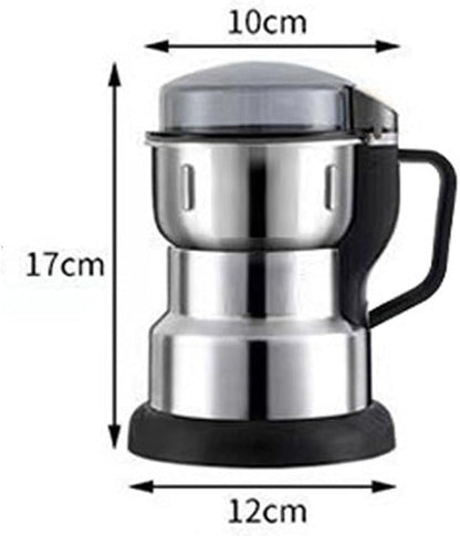 Stainless Steel Electric Grinder, Multi-Functional Electric Grindecoffee Bean & Spice Grinding Machine – Powerful Household Food Processor for Nuts Herbs Seeds Grains & Daily Kitchen Prep | Stainless Steel Electric Grinder,2
