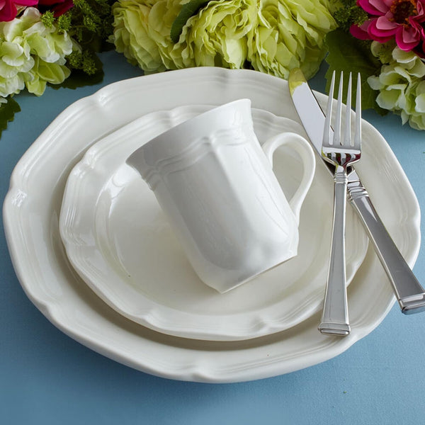 French Countryside 16-Piece Dinnerware Set, Service for 44