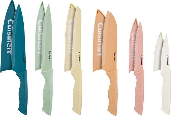 Advantage 12-Piece Ceramic Coated Cutlery Set with Textured Soft Touch Handles1