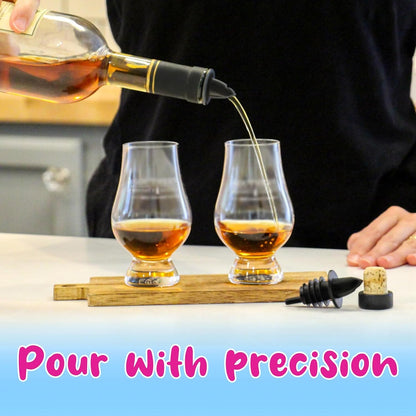 Syrup Precise Control Bottle Pourers, 10-Pack | Professional Pour Spouts, for Snow Cone & Drink Flavors5