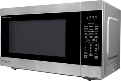 SMC2266KS 2.2 Cu. Ft. 1200W Stainless Steel Countertop Microwave Oven | Stainless Steel, Removable 16.5" Carousel Turntable15