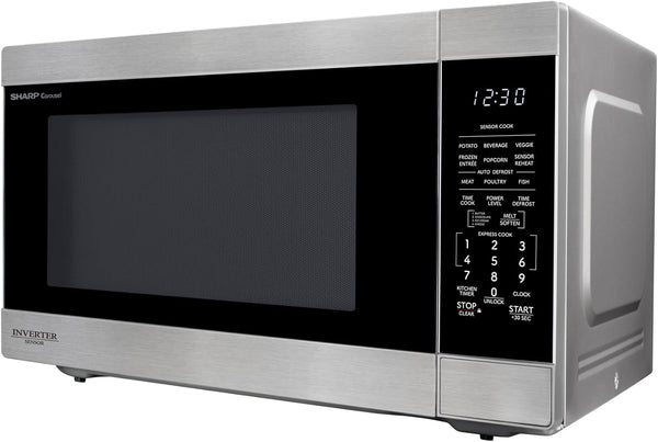SMC2266KS 2.2 Cu. Ft. 1200W Stainless Steel Countertop Microwave Oven | Stainless Steel, Removable 16.5" Carousel Turntable15