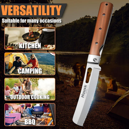 Folding Bread Knife for Homemade Bread - Portable Bread Knives6