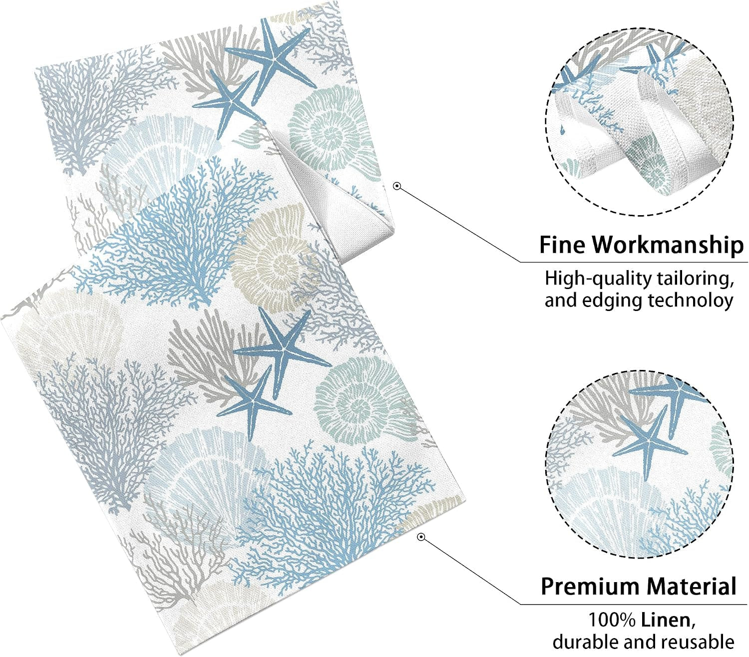 linen-coastal-table-runner-13x71-inch-blue-teal-summer-beach-nautical-table-runners-modern-kitchen-dining-table-decorations-rustic-coffee-table-dresser-for-home-holiday-party-decor-blue71