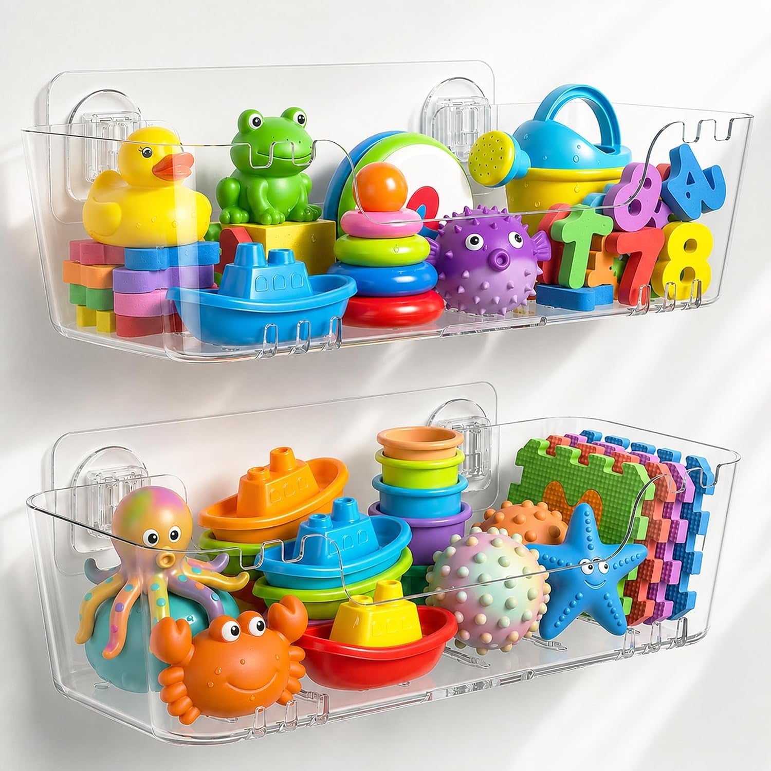 bath-toy-storage-organizer-2-pack-bath-toy-holder-with-drain-holes