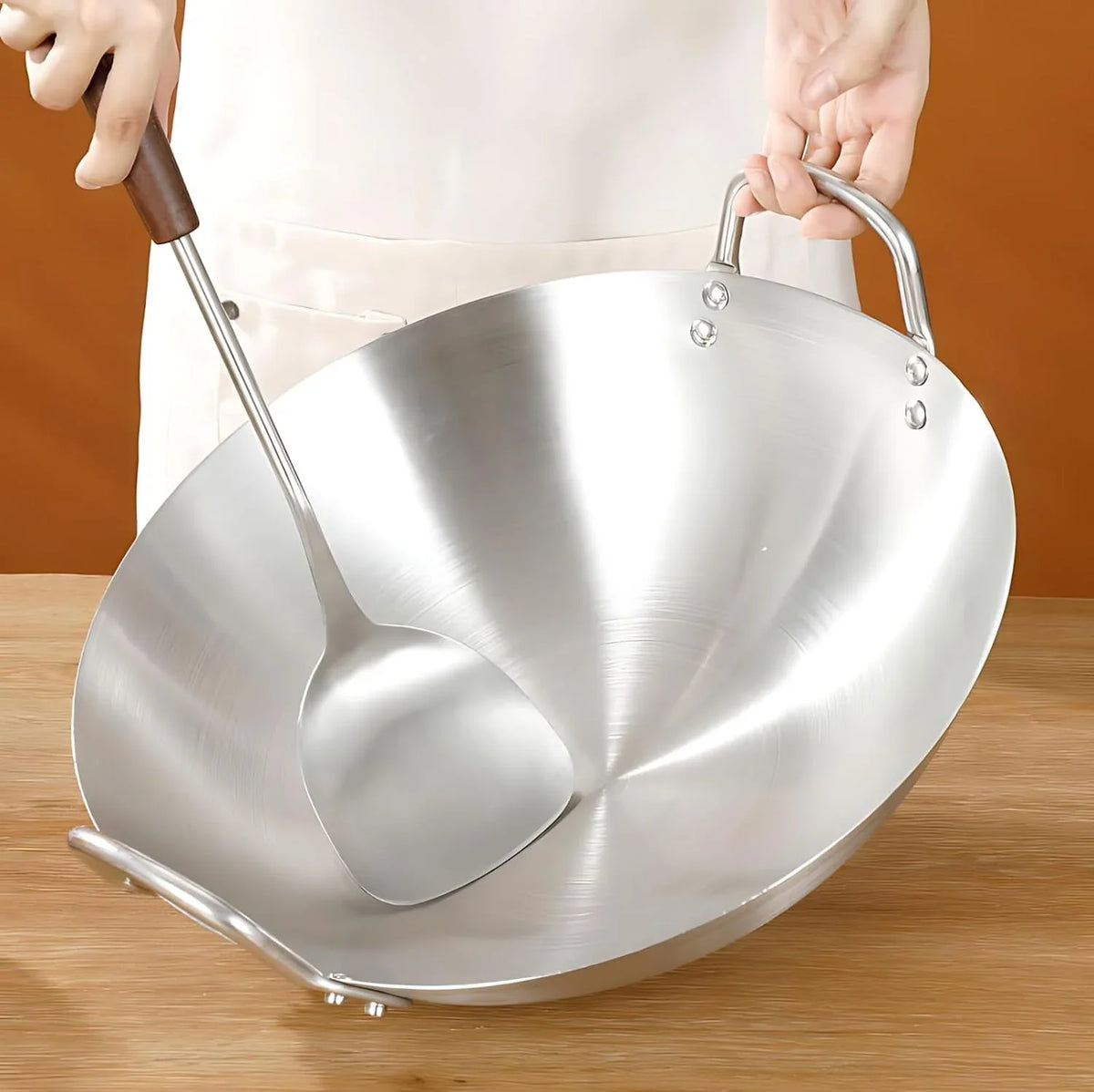 stainless-steel-wok-round-bottom-frying-pan-double-handle-heated-evenly-portable-cookware-traditional-tableware-cooking-pot-wok-for-kitchen-outdoor-38cm
