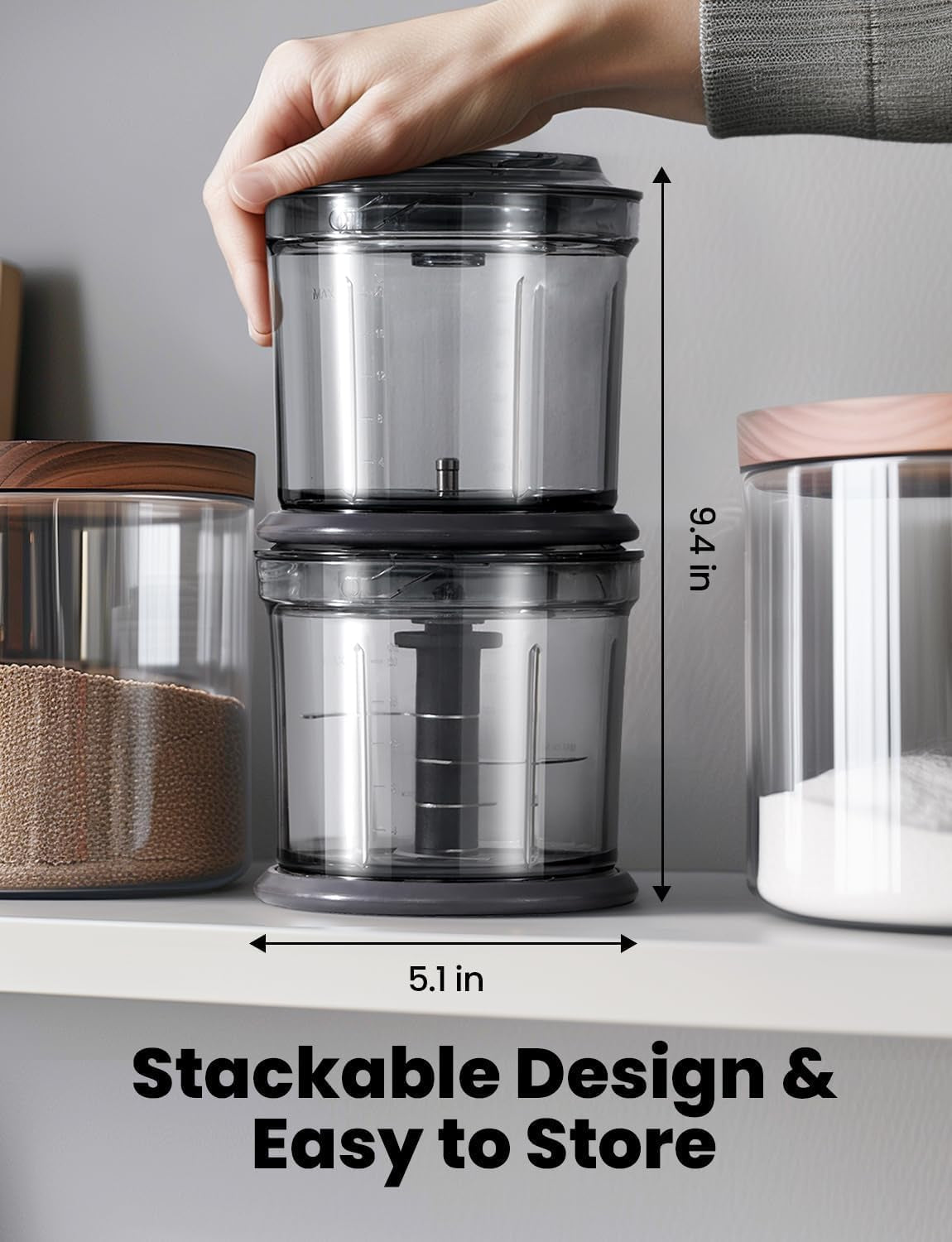 food-processor-4-cup-electric-food-chopper-small-but-powerful-meat-grinder-with-2-bowls-2-speed-4-blades-for-vegetable-meat-nuts-functions-for-chopping-dicing-mixing-and-puree