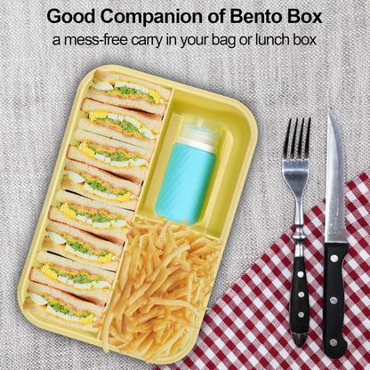 5Pcs Condiment Squeeze Bottles, 2 OZ Salad Dressing Container to Go, Bpa-Free Dressing Bottle (With Cleaning Brush & Spice Labels), Leakproof Sauce Containers for Lunch Box, Travel Size Squeeze Bottle7