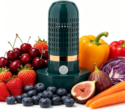 Purepod Produce Cleaner – Portable Oh-Ion Fruit & Vegetable Washer, Deep Cleans Produce, Meat & Seafood in 10 Minutes, No Scrubbing, IPX7 Waterproof, for Home, Travel & Outdoor1
