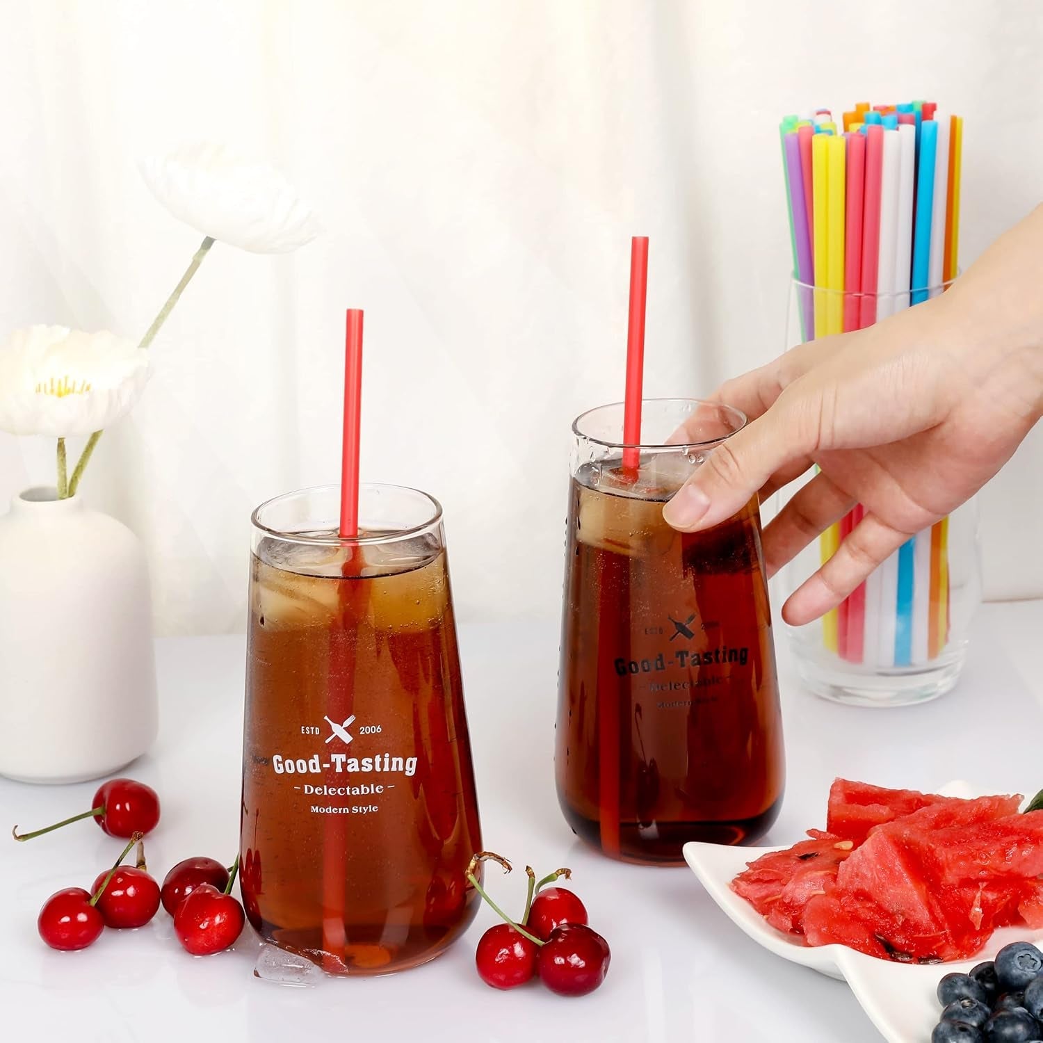 500-pcs-colorful-disposable-drinking-plastic-straws-0-23-diameter-and-8-26-long-8-colors-0-23-diameter-x-8-26-long-for-parties-events-daily-use