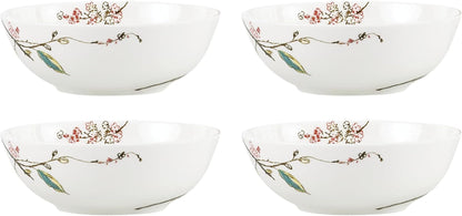 Chirp Porcelain 12-Piece Dinnerware Set for 44