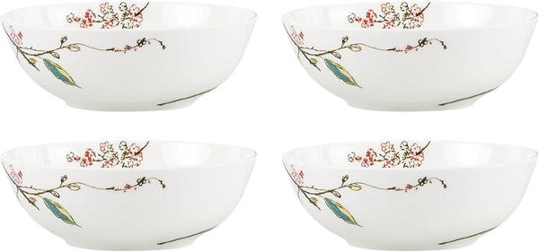 Chirp Porcelain 12-Piece Dinnerware Set for 44