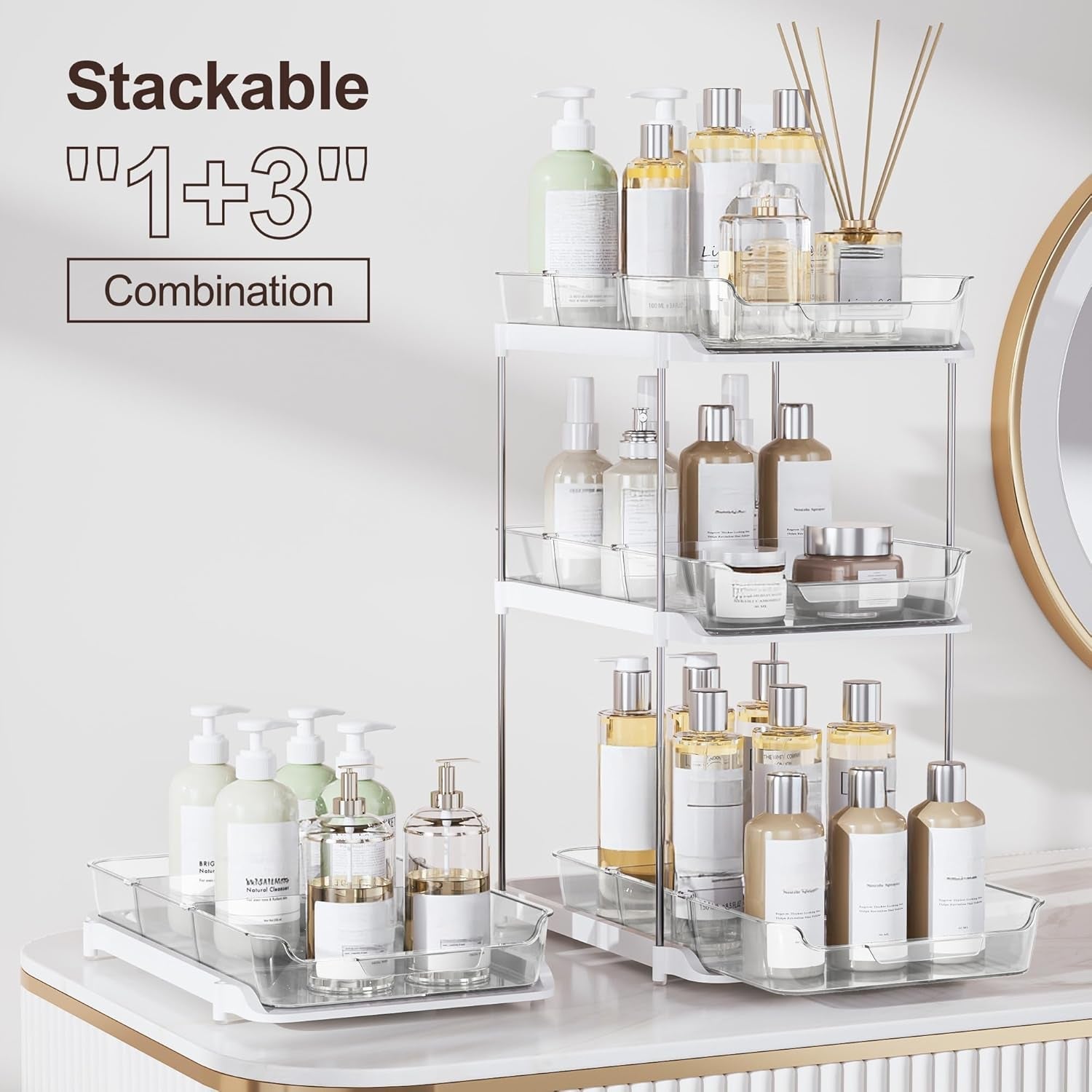 2-tier-multi-purpose-bathroom-under-sink-organizers-and-storage-stackable-kitchen-pantry-organization-pull-out-medicine-cabinet-organizer-with-movable-dividers-white-2-pack