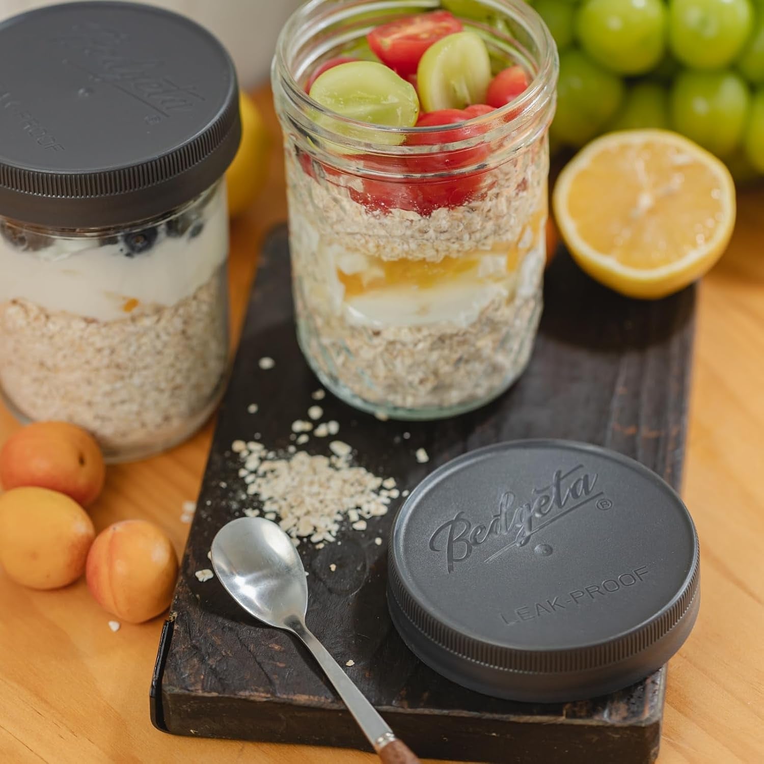 9-pack-gray-wide-mouth-mason-jar-lids-one-piece-lids-plastic-mason-jar-lids-fit-ball-kerr-and-more-canning-lidsgray