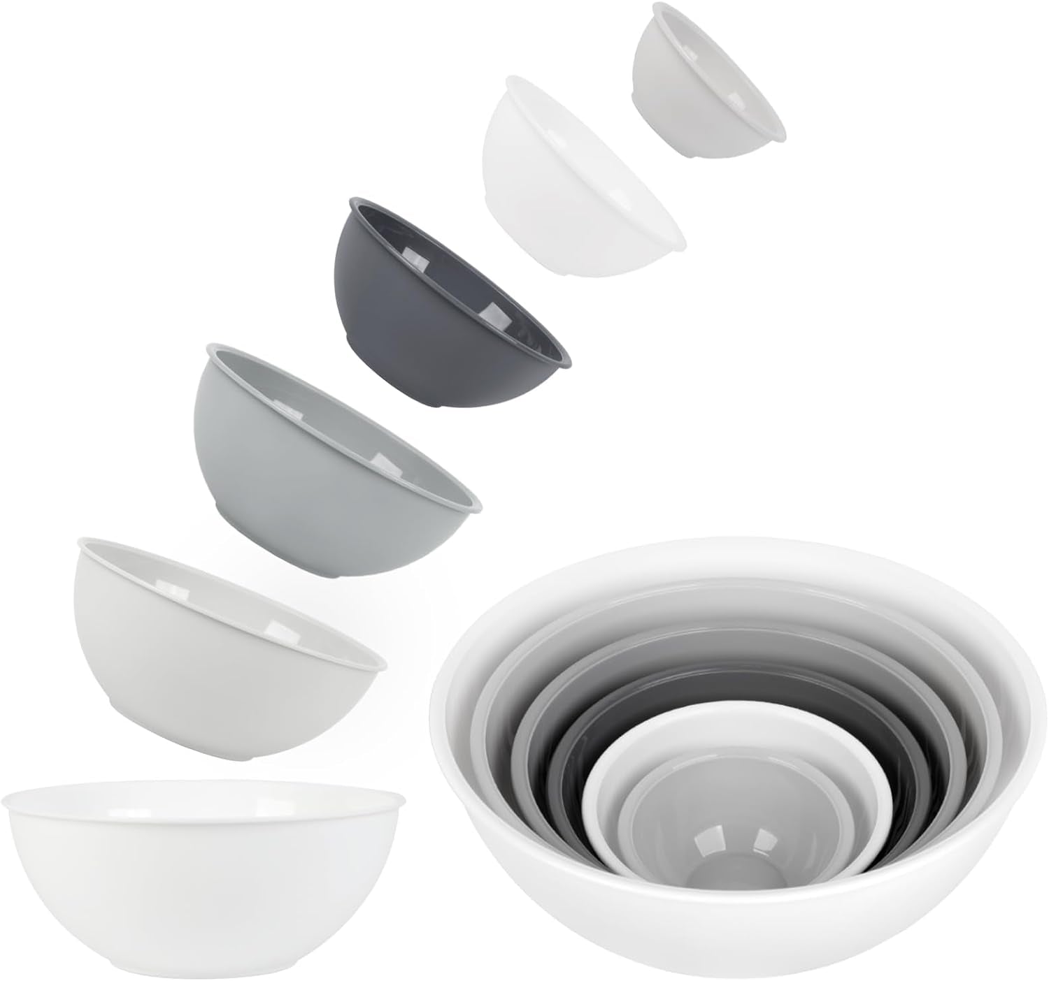 bpa-free-plastic-round-mixing-bowl-with-lids-12-pack-nesting-bowls-with-lids-set-microwave-and-dishwasher-safe-prep-serving-bowls-great-for-mixing-baking-serving-white-12pcs