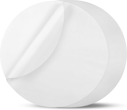 200PCS Parchment Paper Rounds, 9 Inch White Cake Pan Liners, Non-Stick Parchment Rounds for Baking, Seperating Burgers, Butter, Cookies, Freezing, Baking and Candy Wrapper1