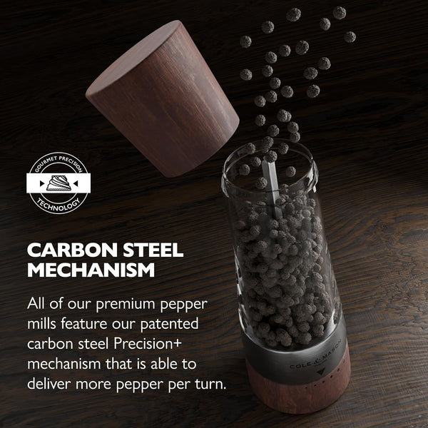 Cole & Mason Derwent Grinder, 7.5" Pepper Mill, Forest Wood3
