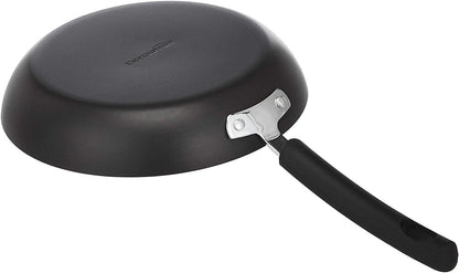 Non-Stick Cookware Set, Pots and Pans with Lids, Hard Anodized Aluminum, Dishwasher Safe, Oven Safe, Black, 12-Piece3