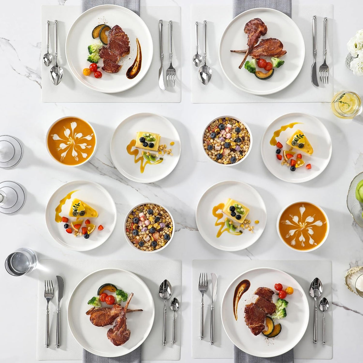 12-pieces-porcelain-dinnerware-set-modern-white-dish-set-for-4-premium-serving-plates-and-bowls-sets-chip-and-scratch-resistant-dishware-sets-kitchen-dishes-dining-ware-set-series-leah