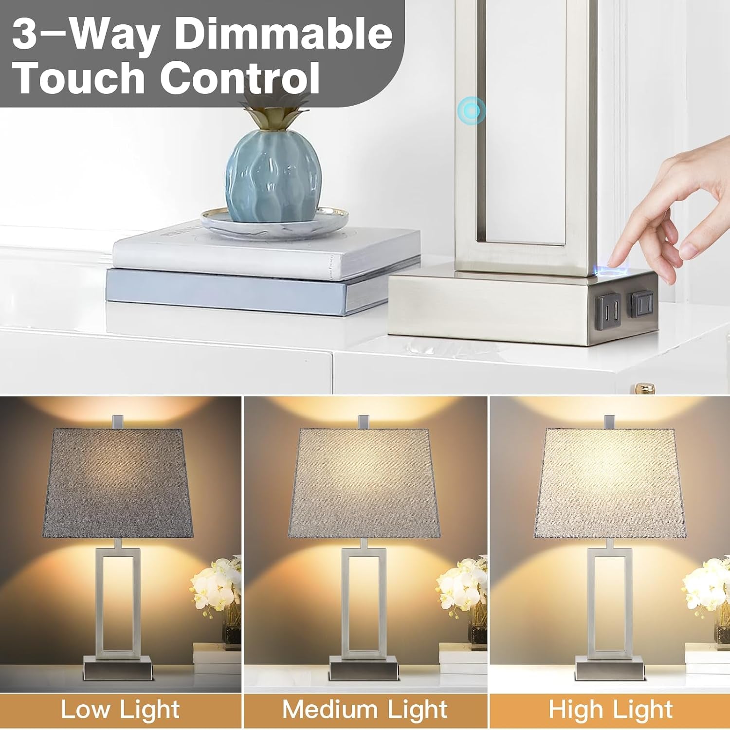 23-5-touch-control-table-lamps-set-of-2-modern-silver-bedside-lamps-with-usb-a-c-ports-ac-outlet-3-way-dimmable-contemporary-nightstand-lamps-for-bedroom-living-room2-led-bulb-included