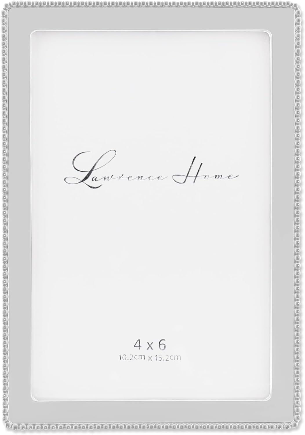 metal-picture-frame-with-delicate-outer-border-of-beads-silver-4x6