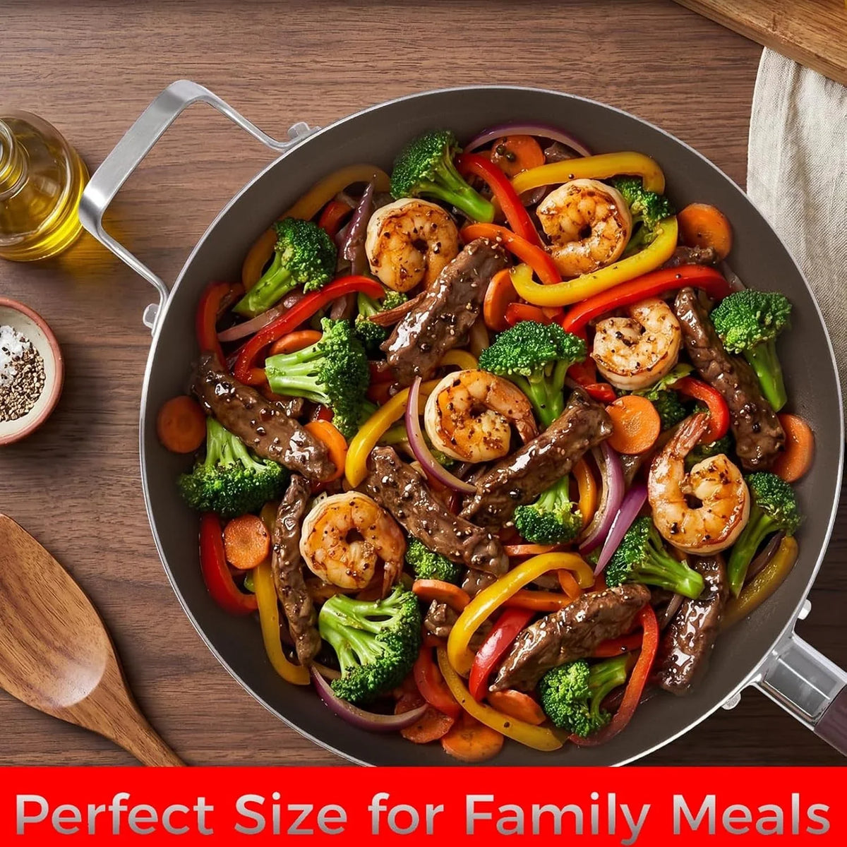 titanium-wok-pan-non-stick-stainless-steel-woks-stir-fry-pans-for-all-stoves-home-use-13in