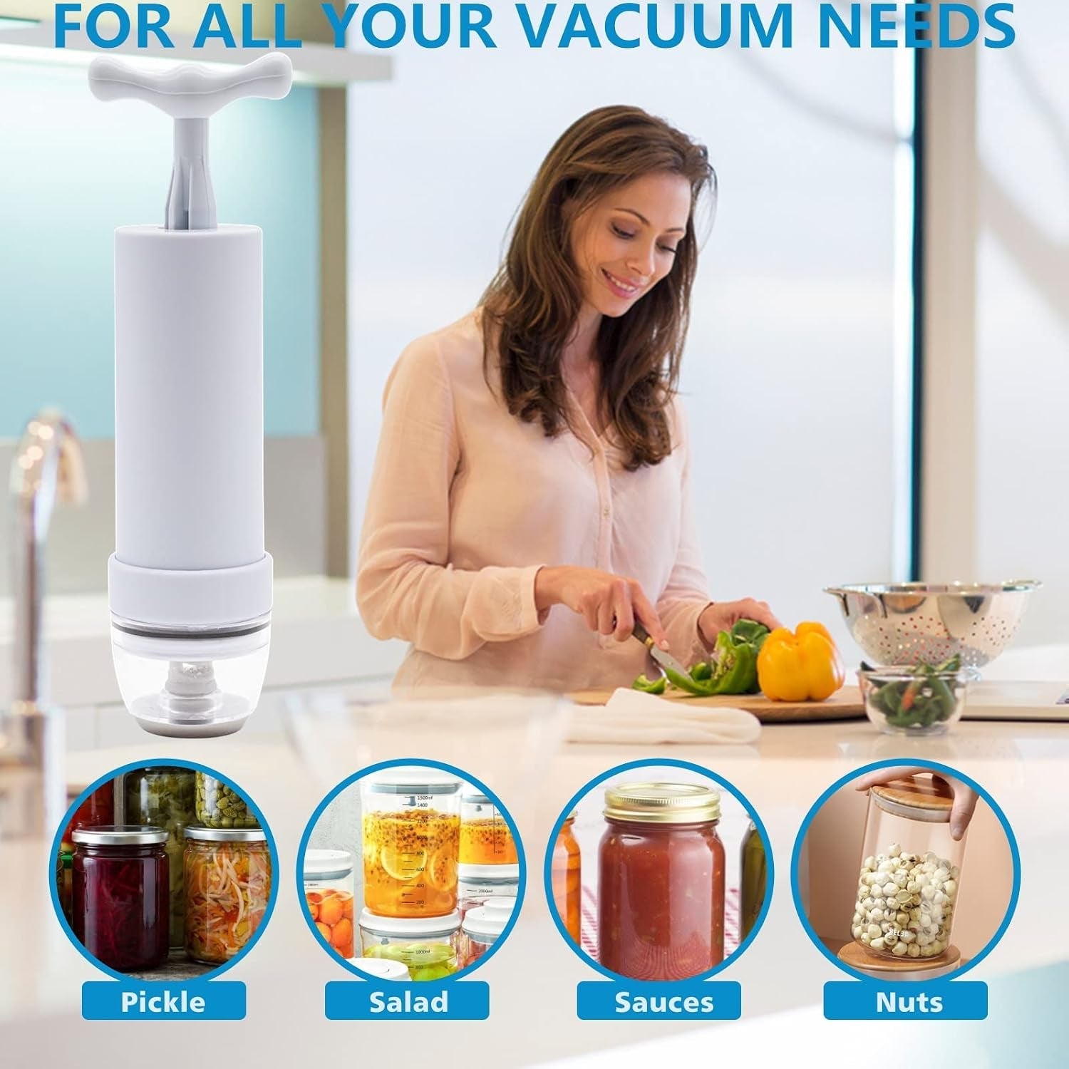 mason-jar-vacuum-sealer-and-portable-hand-pump-accessory-hose-compatible-with-foodsaver-vacuum-sealer-sit-for-jars-regular-wide-mouth-for-food-storage