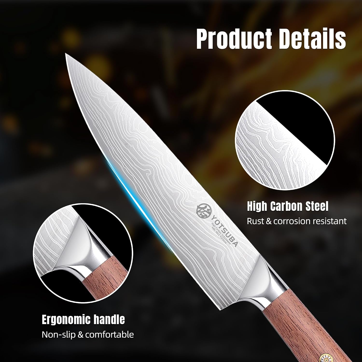 8-inch-japanese-chef-knife-with-full-tang-rosewood-handle
