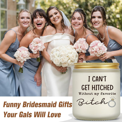Maid of Honor Gifts from the Bride, Bridesmaid Proposal Candle3