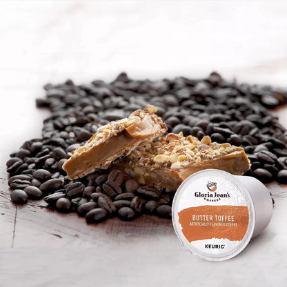 Coffees Butter Toffee, Single-Serve Keurig K-Cup Pods, Flavored Medium Roast Coffee, 24 Count (Pack of 1)5