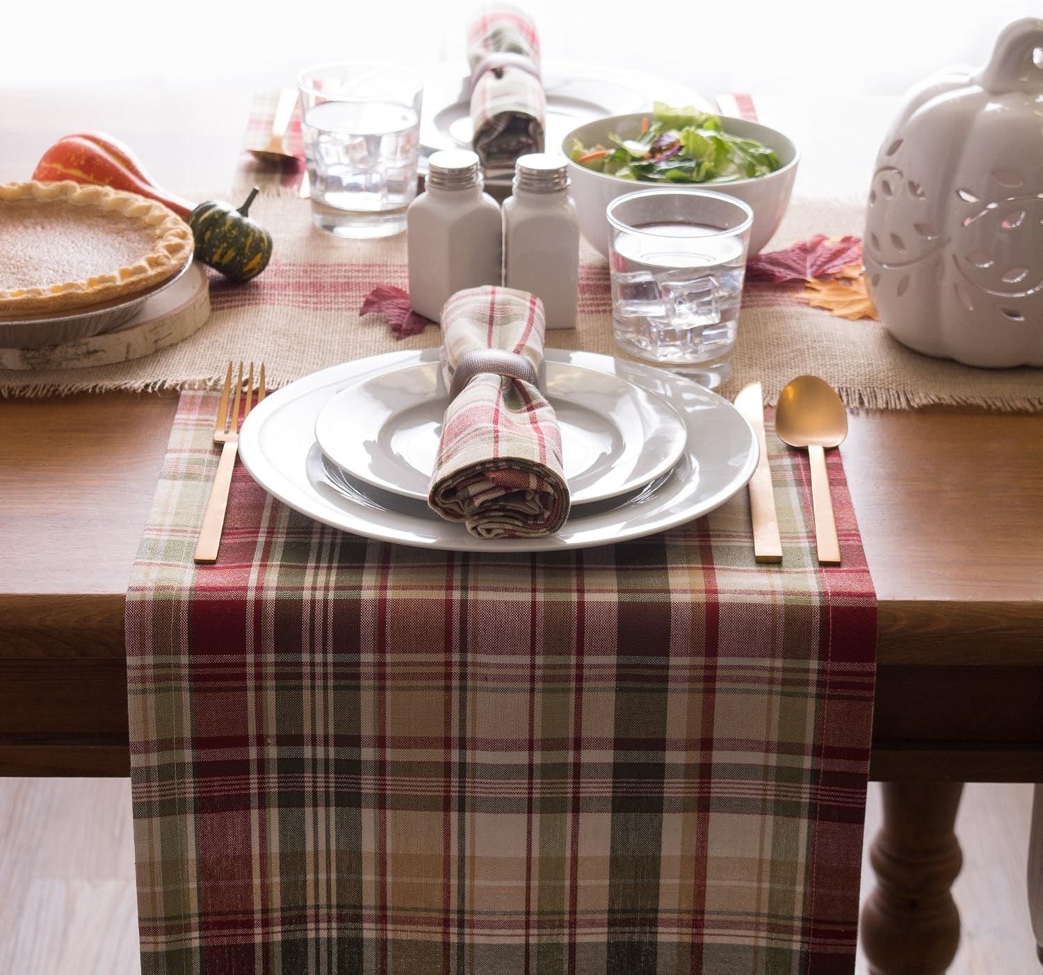 give-thanks-plaid-fall-table-decor-autumn-thanksgiving-tabletop-linens-14x72-table-runner