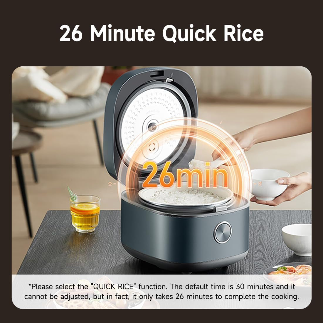 midea-8-cups-uncooked-rice-cooker-non-stick-ceramic-rice-cooker-with-celadon-coated-inner-pot-15-smart-cooking-programs-4l-mrd401t2bmb