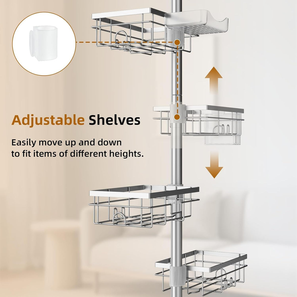 shower-caddy-organizer-tension-pole-rustproof-4-tier-corner-shower-rack-with-25-114-inch-adjustable-height-for-bathroom-storage-extra-towel-rack-soap-dish-and-toothbrush-holder-silver