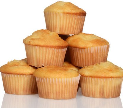 Standard Natural Cupcake Liners 500 Count, No Smell, Grease-Proof Paper Muffin Liners, Food-Grade Baking Cups for Cupcakes, Muffins, Nuts | Unbleached, No Smell, Greaseproof Natural Paper Cupcake Wrappers, Food-Grade Baking Cups Perfect for Cupcakes & Muffins3