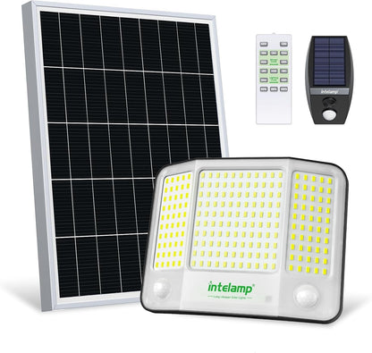 Solar Flood Lights Outdoor Waterproof, 20000Mah 4000LM Linkable1
