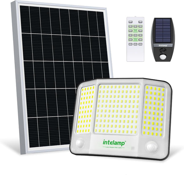 Solar Flood Lights Outdoor Waterproof, 20000Mah 4000LM Linkable1