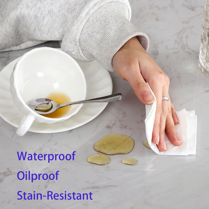 Clear Vinyl Tablecloth Protector Waterproof/Oil-Proof Plastic Square Transparent Sheet Table Cover (54X84 Inch)5